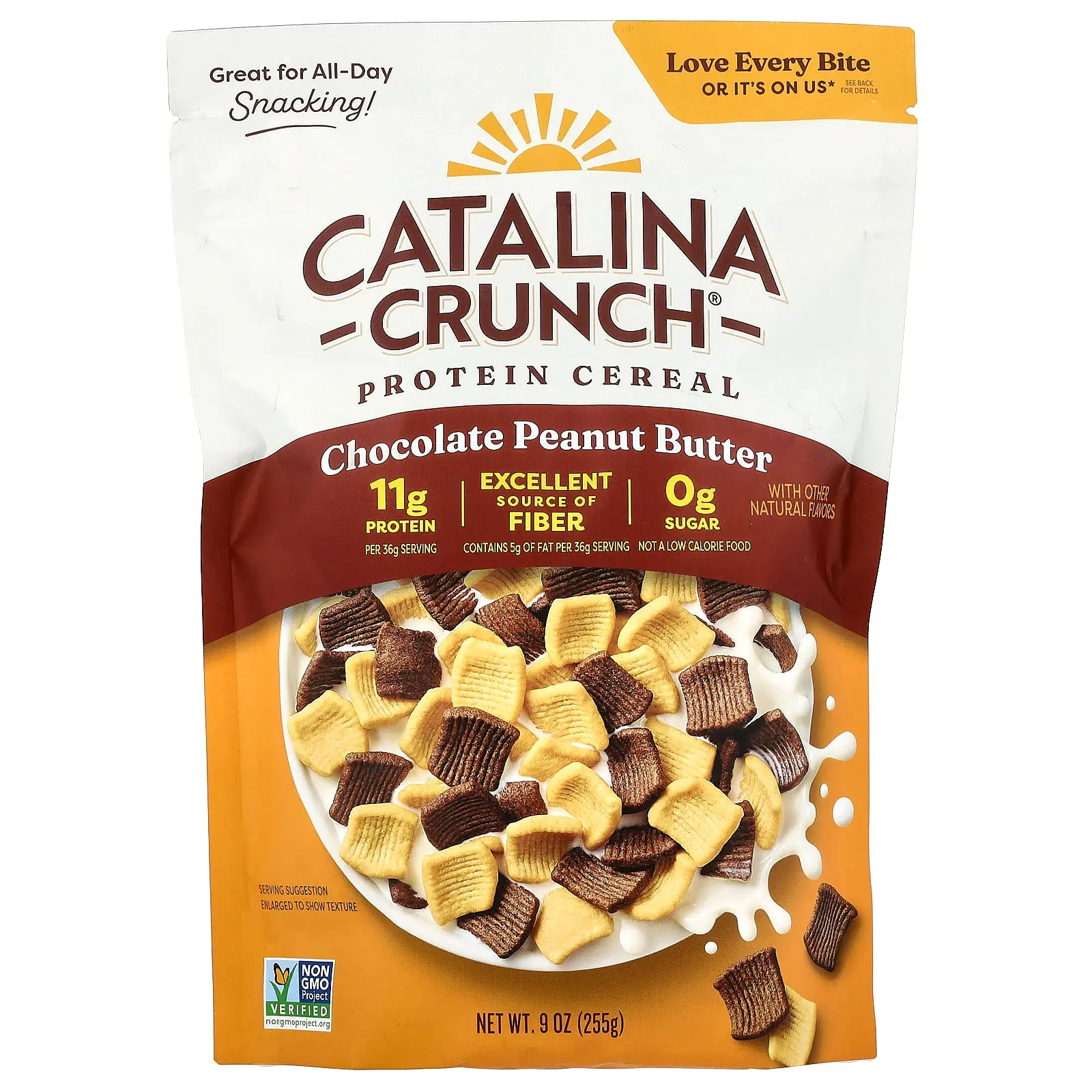 Catalina Crunch Protein Cereal, Chocolate Peanut Butter, 9 oz (255 g)