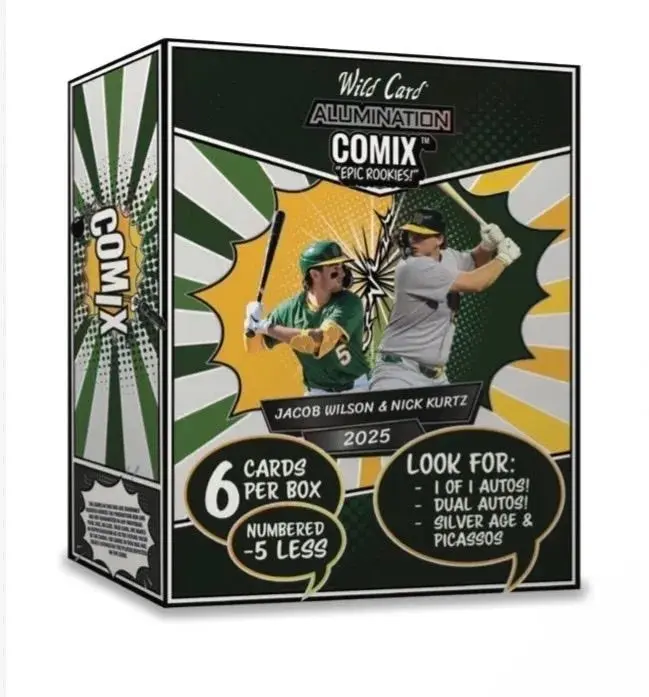 2025 Wild Card Alumination Comix Epic Rookies Trading Cards RY