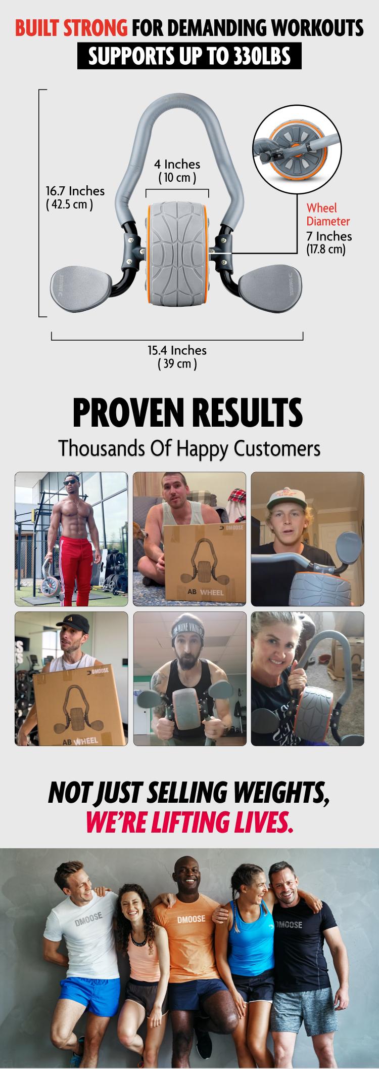 Ab Roller - Ultimate Core and Abs Workout Tool