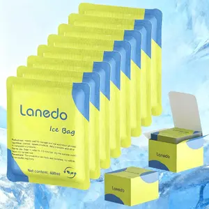 400ml 20pcs ice packs keep your cooling bag and lunch bag at a lower temperature for longer periods of time, and can be used as cold compress products - the perfect choice for beach, fishing, and camping equipment, Valentine's Day gifts