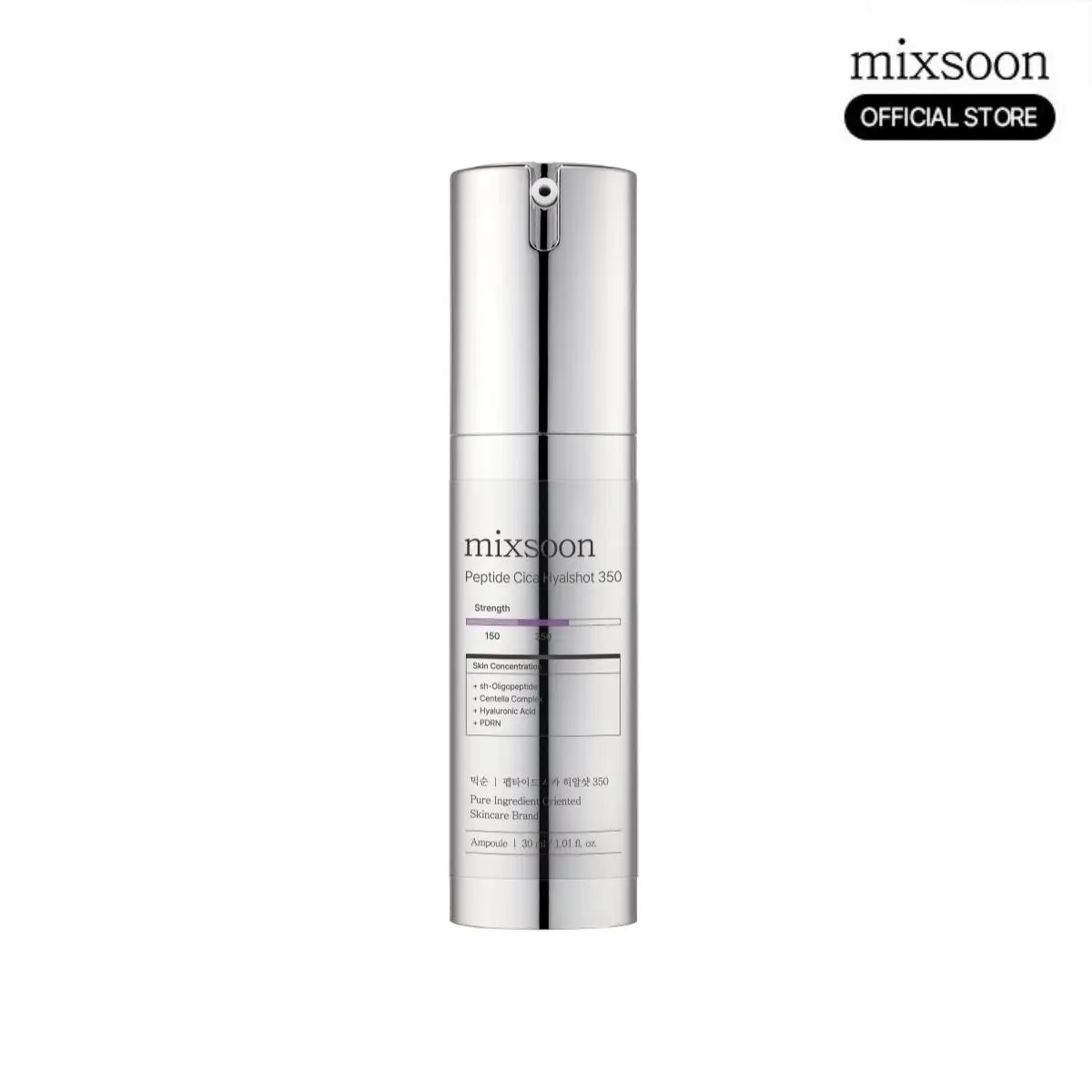 [mixsoon Official] Peptide Cica Hyalshot 350