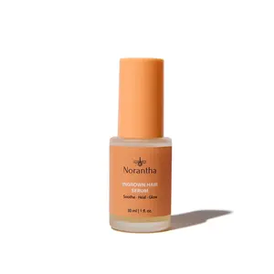 Norantha Ingrown Hair Serum for Razor Bumps, Dark Spots & Irritation | Gentle Post-Shave & Wax Care for Bikini Area & Underarms Removal Cream Sensitive