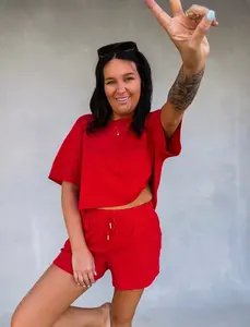 Ruby Relax Lounge Short Set