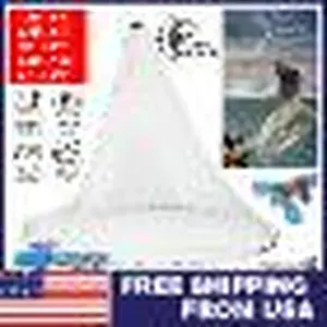 8FT Fishing Cast Net Bait Easy Throw Hand Cast Strong Nylon Trap Mesh