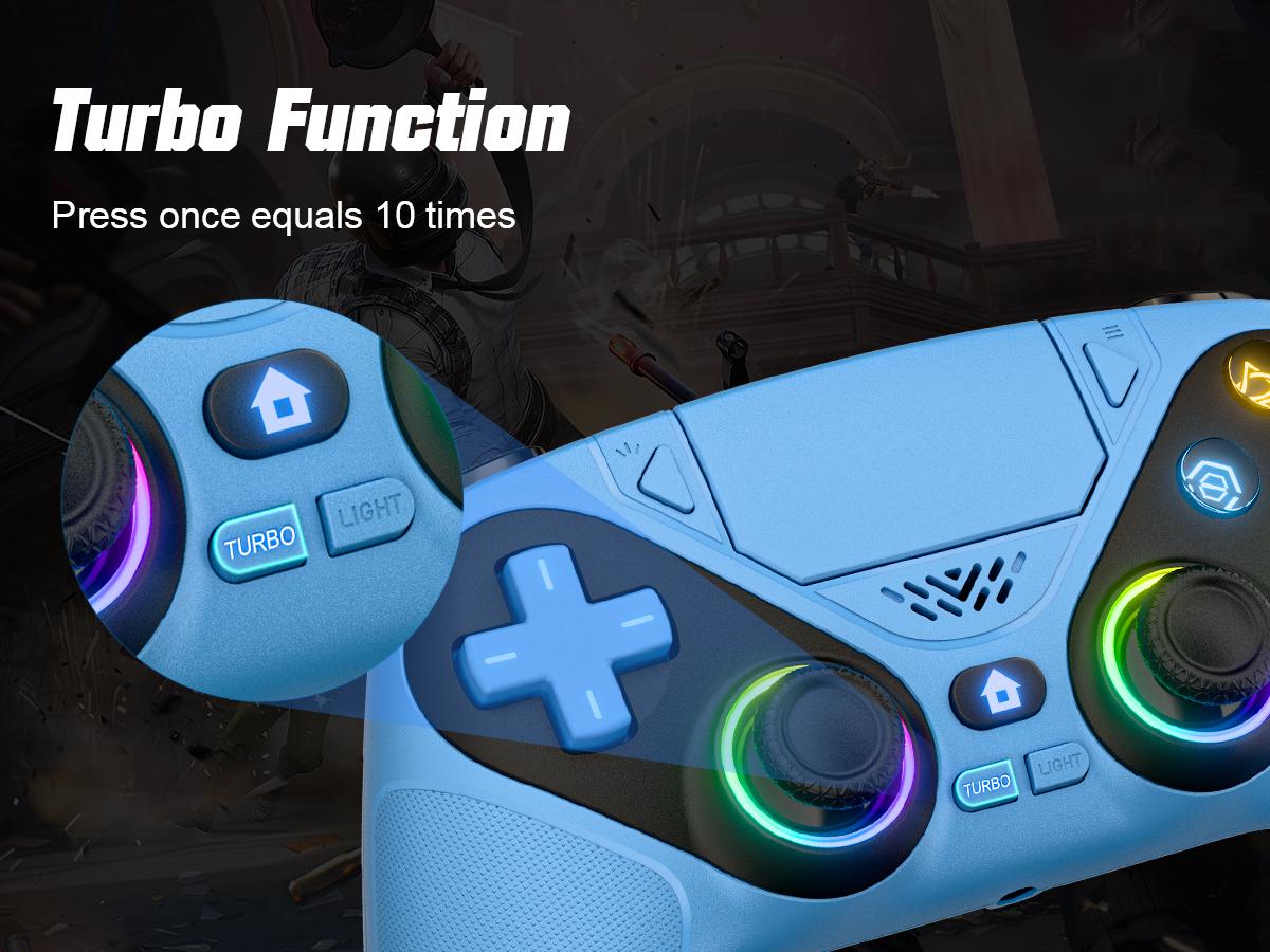 Drift Calibration Video Below Christmas Variety Pack Wireless Gaming Controller Pro for PS5 with LED RGB Light– Compatible with Playstation 5,Dual Vibration, Motion Sensing, Programmable Buttons & 1000mAh Fast-Charging Battery,TikTokShopStockUp