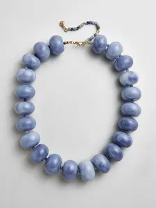 Joan Semi-Precious Necklace - Blue Sodalite