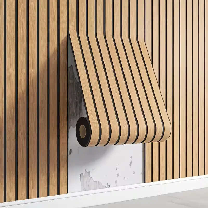 Marble Wallpaper 1 Roll 15.75 * 118.11IN 3D Ultra Thick Wood Grain Wallpaper Self-adhesive Wallpaper Durable Oil Resistant Easy to Stick Easy to Clean and Cut Suitable for Kitchen Bathroom Living Room and Bedroom
