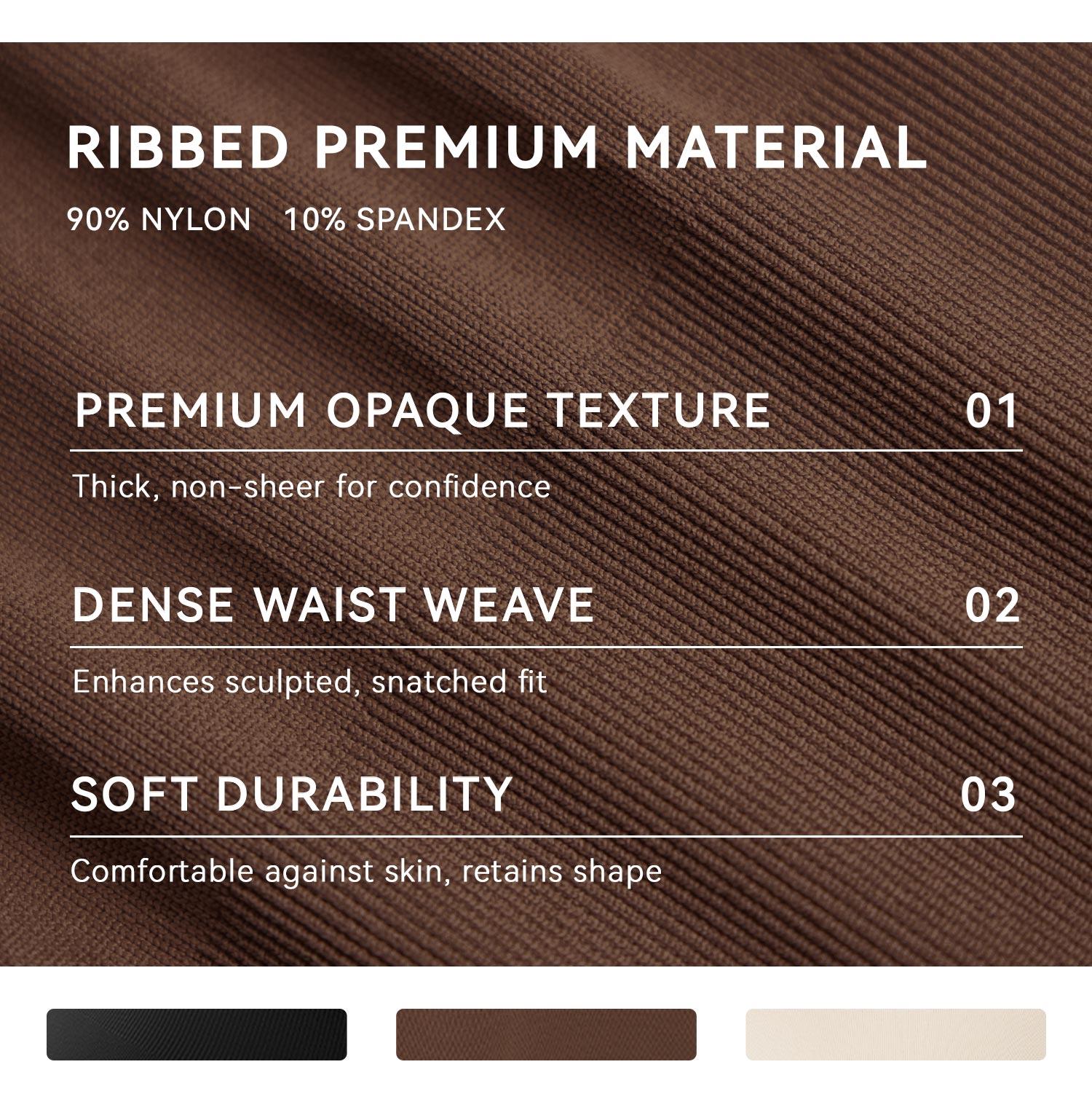 OQQ Women’s Long Sleeve Bodysuit – Stretchy Ribbed Fabric U-Neck With Notched Casual Chic Top For Daily Wear Or Layering