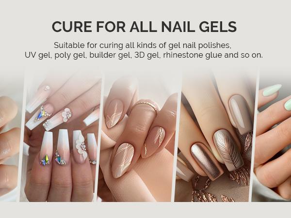 MelodySusie UV LED Curing Nail Lamp, P-PLUS30G Rechargeable Cordless Nail Light for Gel Polish for Salon & Home Use Nail Art, TikTokShopBlackFriday Nail Dryer Lamp Pink MelodySusie UV LED Curing Nail Lamp, P-PLUS30G Rechargeable Cordless Nail Light for Gel Polish for Salon & Home Use Nail Art, TikTokShopBlackFriday Nail Dryer Lamp Pink