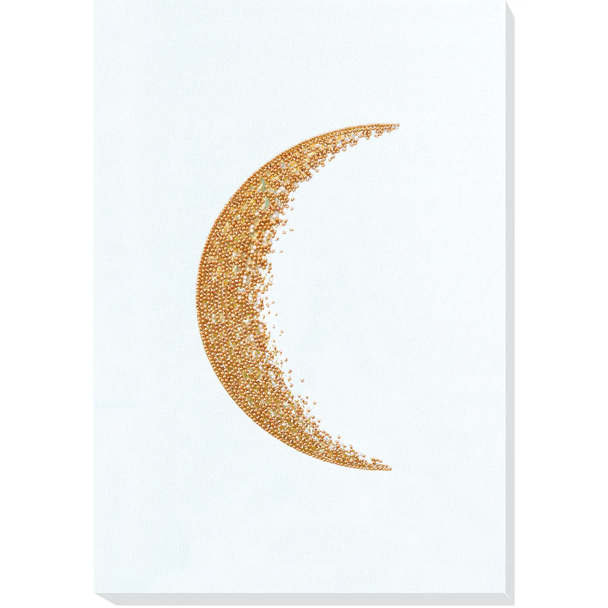 Cadence-3 White Bead Embroidery Kit by Abris Art AB-775-01