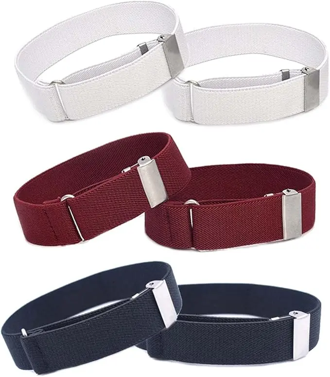 Elastic Adjustable Armband Shirt Garter Sleeve Holders