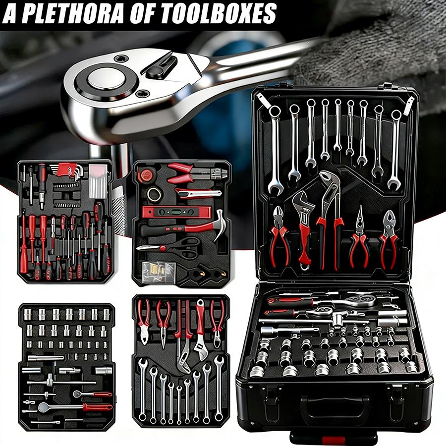 Complete household rolling tool set