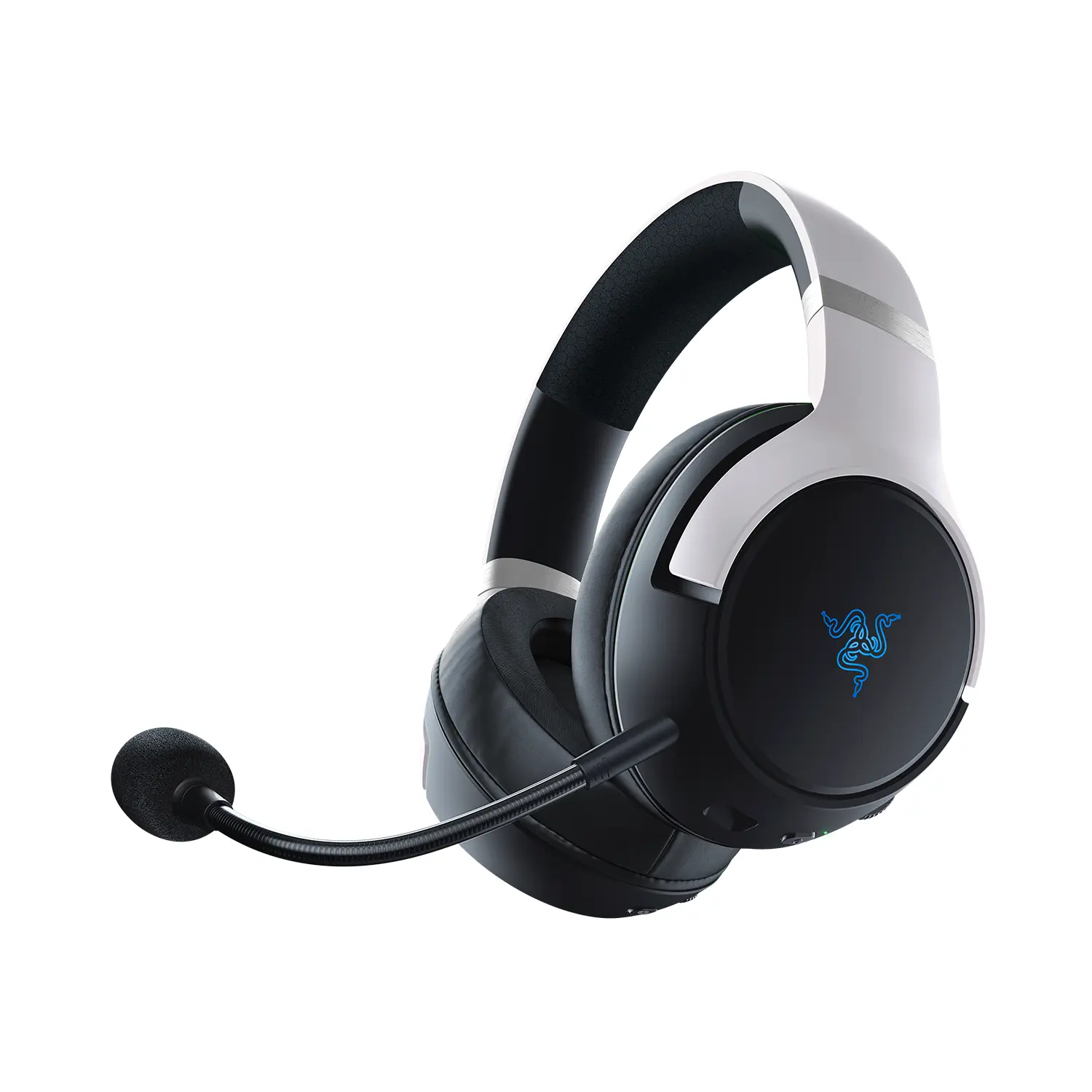 Razer Kaira Pro Wireless Gaming Headset - White, Bluetooth Headphones for Gaming, Voice Isolation, Compatible with PlayStation Game Console