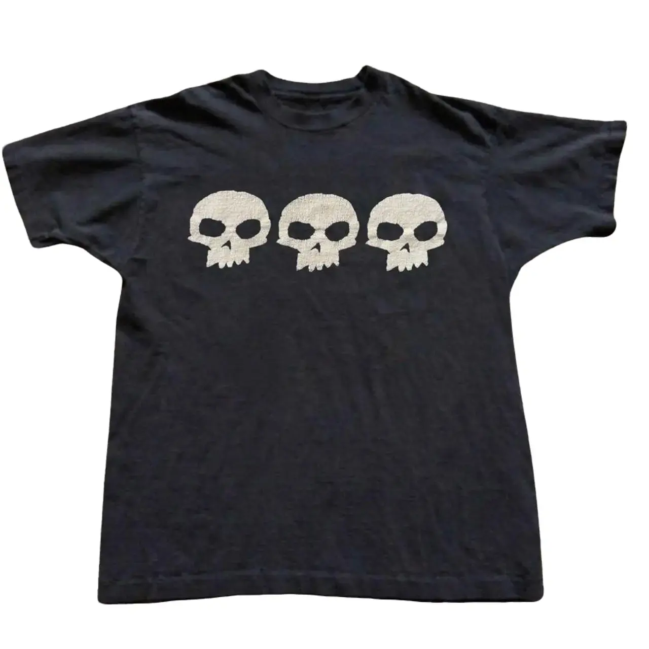 Gildan Men's and Women's T-shirt, Black skull graphic tee, Skater, Unisex T-shirt, Gift T-shirt, Y2k Unisex Graphic Tees Gothic Grunge Emo Scene Amity Affliction Style Clothes Menswear Womenswear Streetwear
