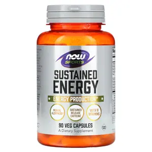 NOW Foods Sustained Energy, 90 Veg Capsules