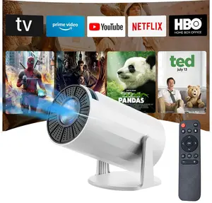 Portable Projector 2.4/5G WiFi 180° HD LED 40-200 Inch Screen Built-in Speaker Multifunctional Projector Android