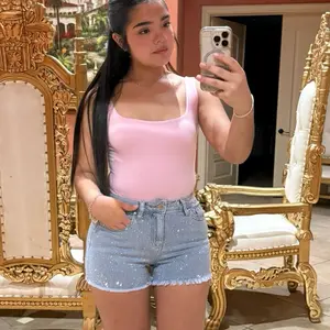 Reny Rhinestone Shorts