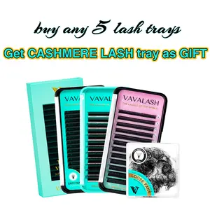 5 lash trays get a cashmere lashes tray 0.03mm giveaway