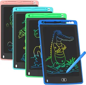 4 Pack LCD Writing Tablet for Kids, 8.5 Inch Colorful Doodle Board Drawing Tablet, Educational Learning Toys Birthday Gifts for Boys Girls Age 3 4 5 6 7 8 Drawing Board 10"
