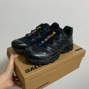 Salomon XT-6 trail running shoes for men and women built with lightweight breathable mesh upper, shock absorption, energy return, quicklace system, stable support for trail running, hiking, outdoor adventure and streetwear lifestyle