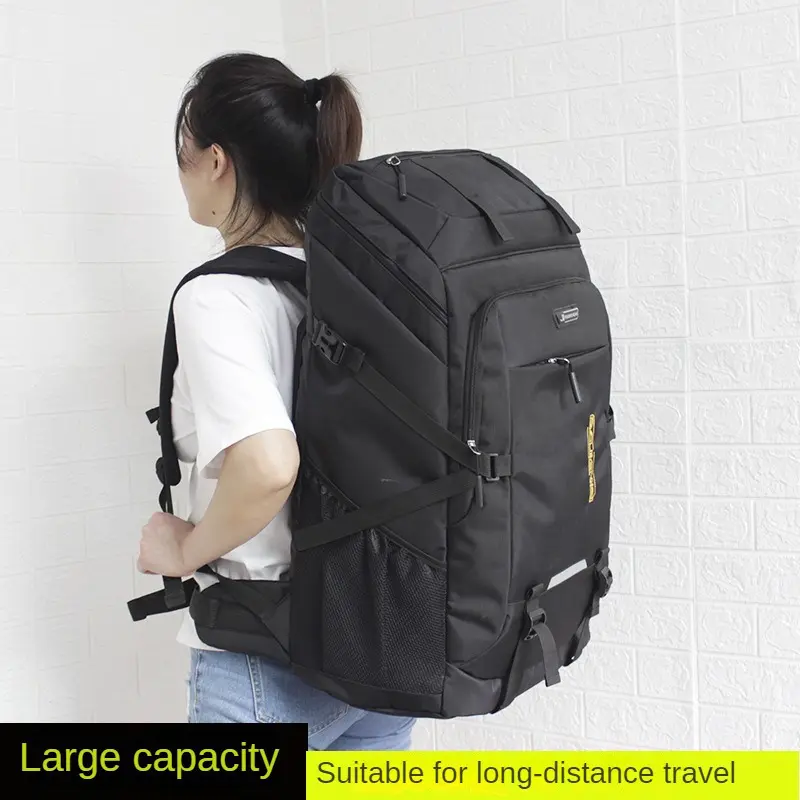 Durable Oxford Travel Backpack, Large Capacity Multifunctional Sport Rucksack, Lightweight, Waterproof, and Foldable for Hiking, Multifunctional Sport Backpack, Travel Backpacks