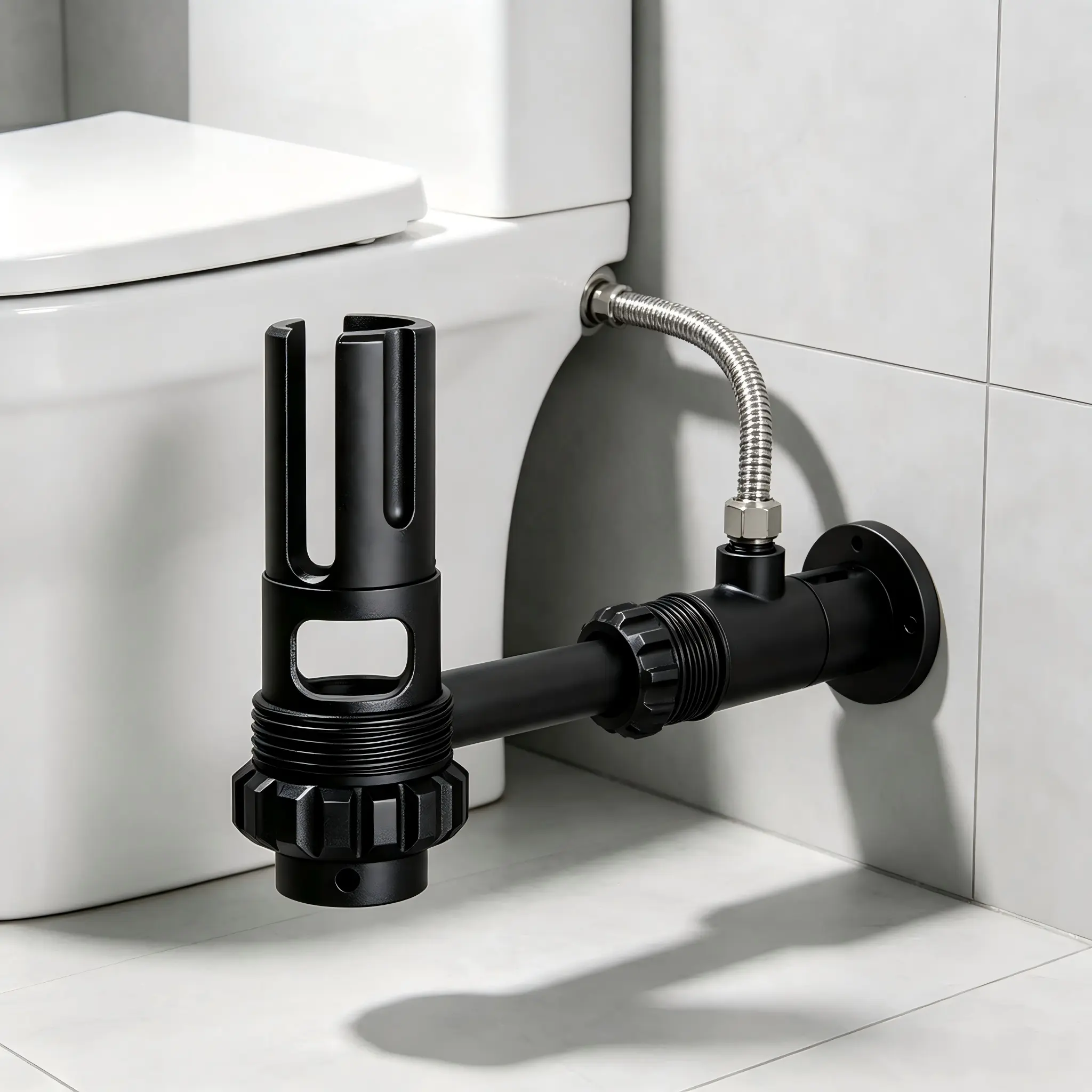 KSC Metal Scavenger Kitchen Fixture Connector with DTM Metal Cap for Home Improvement