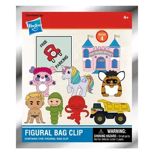 Hasbro Brands 3D Foam Bag Clip Series 4 Blind Bag