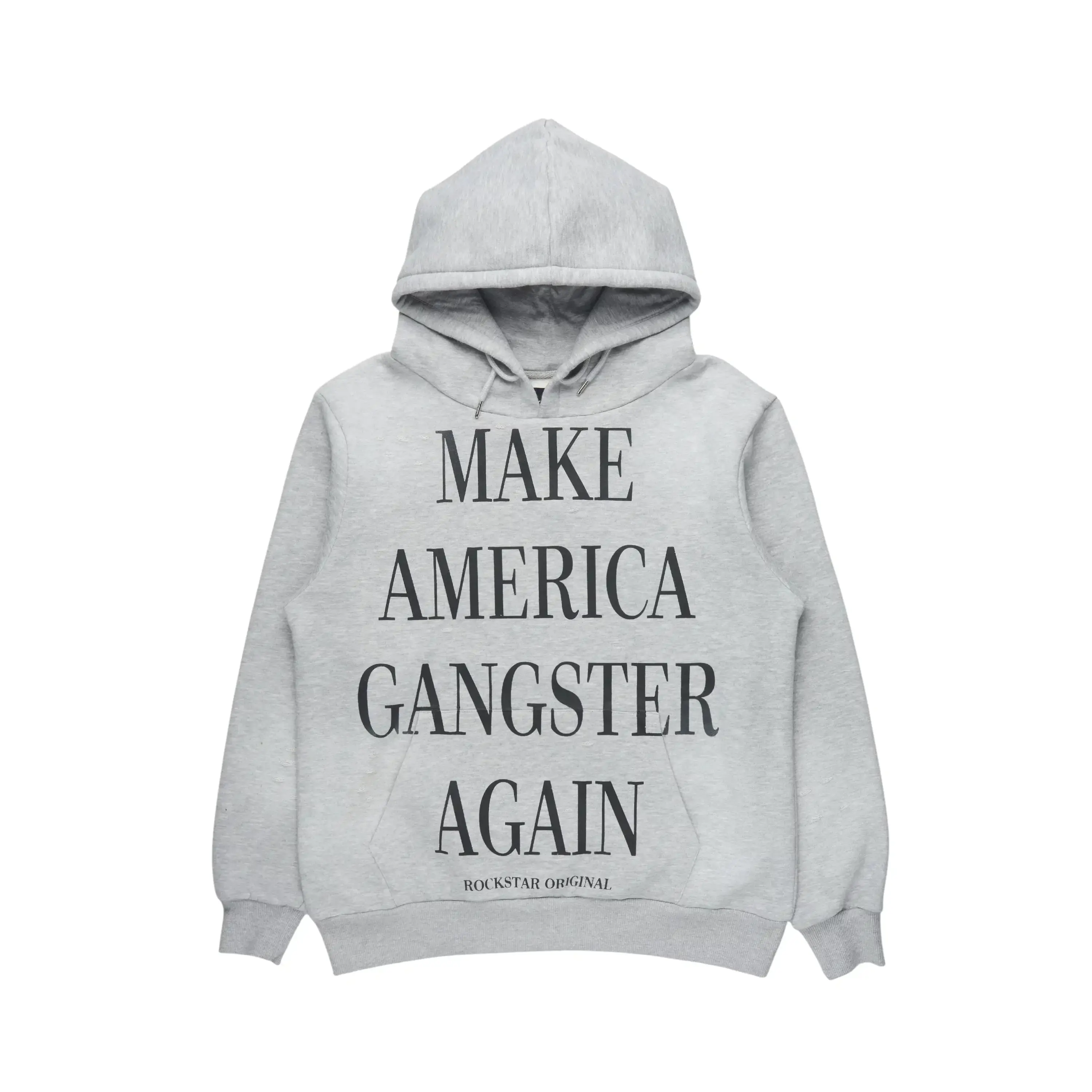 Drake Heather Grey Graphic Hoodie