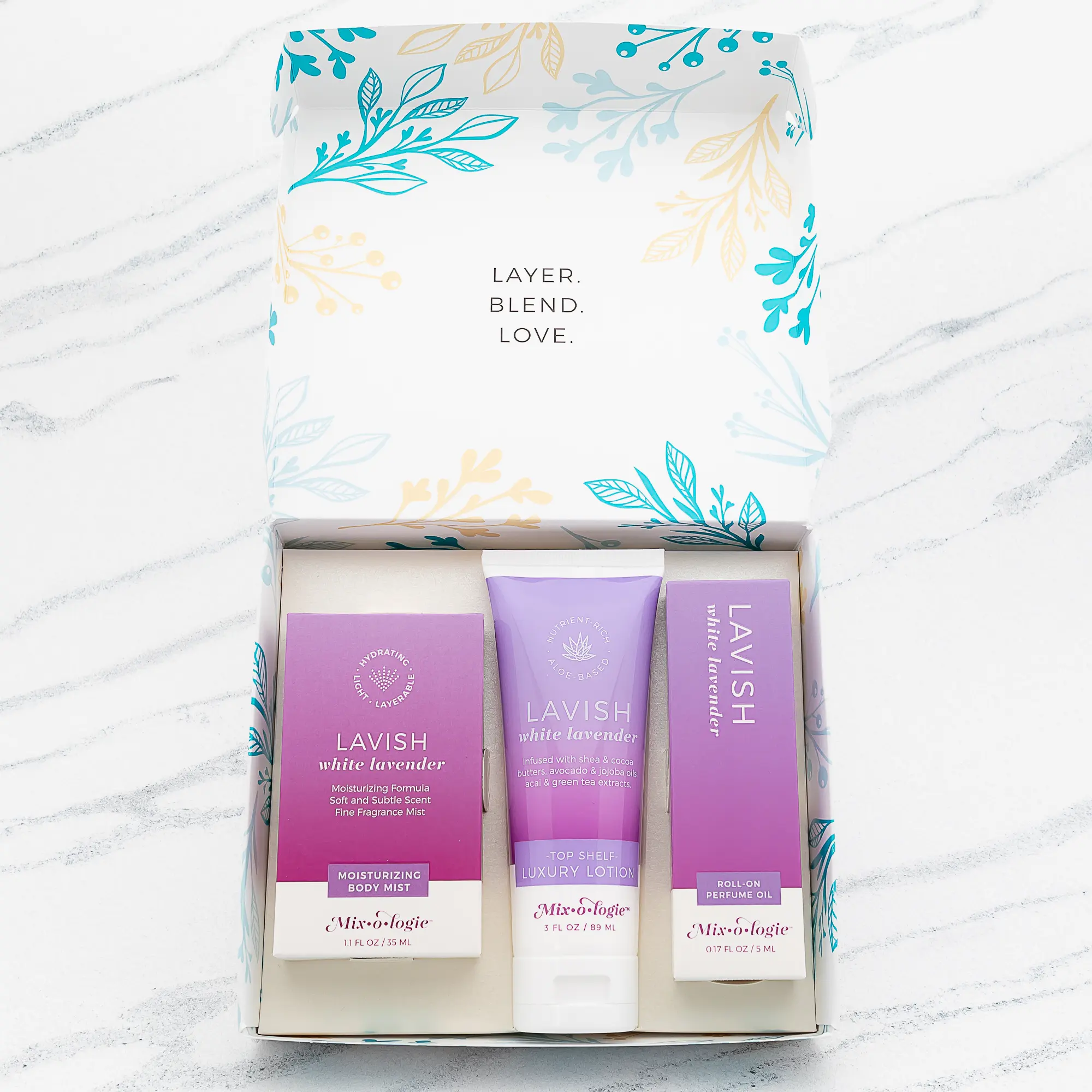 Lavish (white lavender) Gift Set Trio