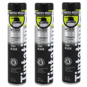 3 Pack Tintation Color Spray TCS01 Black Blonde Ombre Highlight Haircare