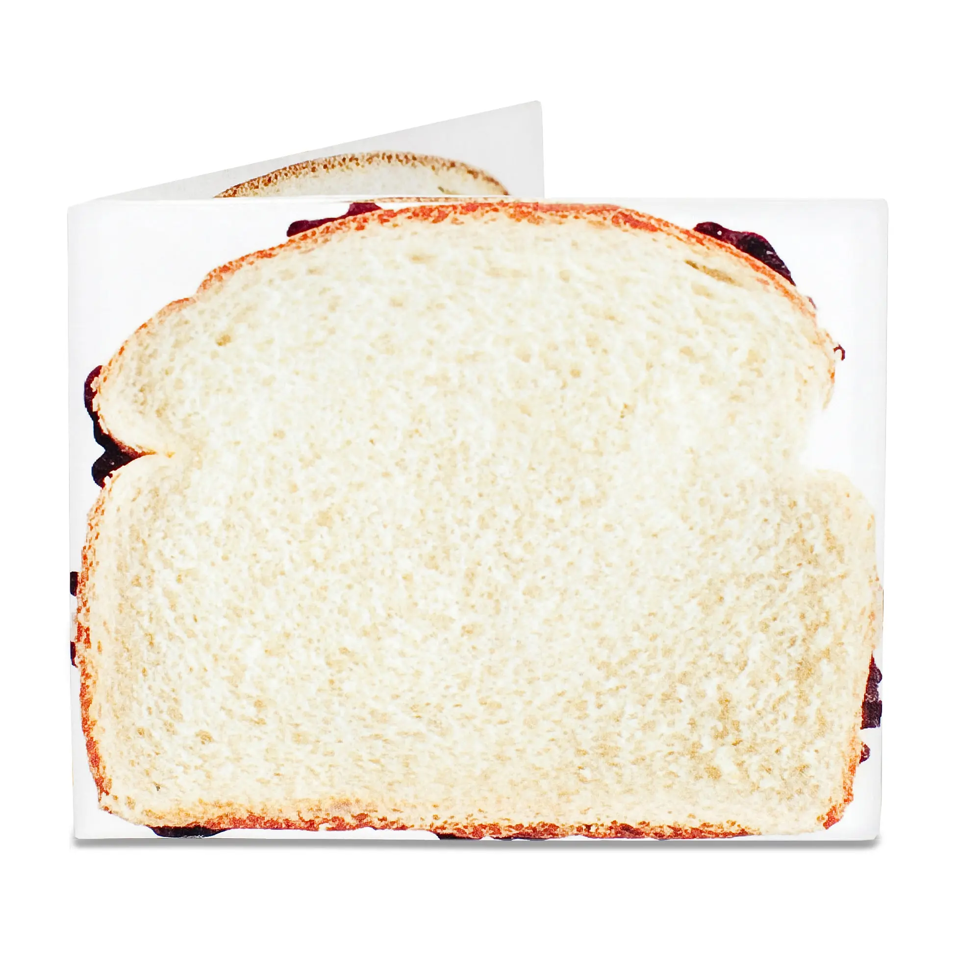 PBJ Mighty Mens Wallet, Vegan Graphic Design Wallet with Card Slots for Casual Wear