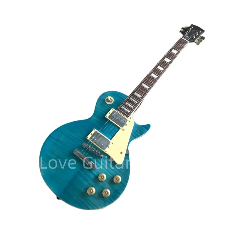Custom Electric Guitar,Mahogany Body, abr-1 bridge,Gold Hardware, Free delivery