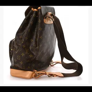 Pre-owned Louis Vuitton Canvas Backpacks Montessori backpack