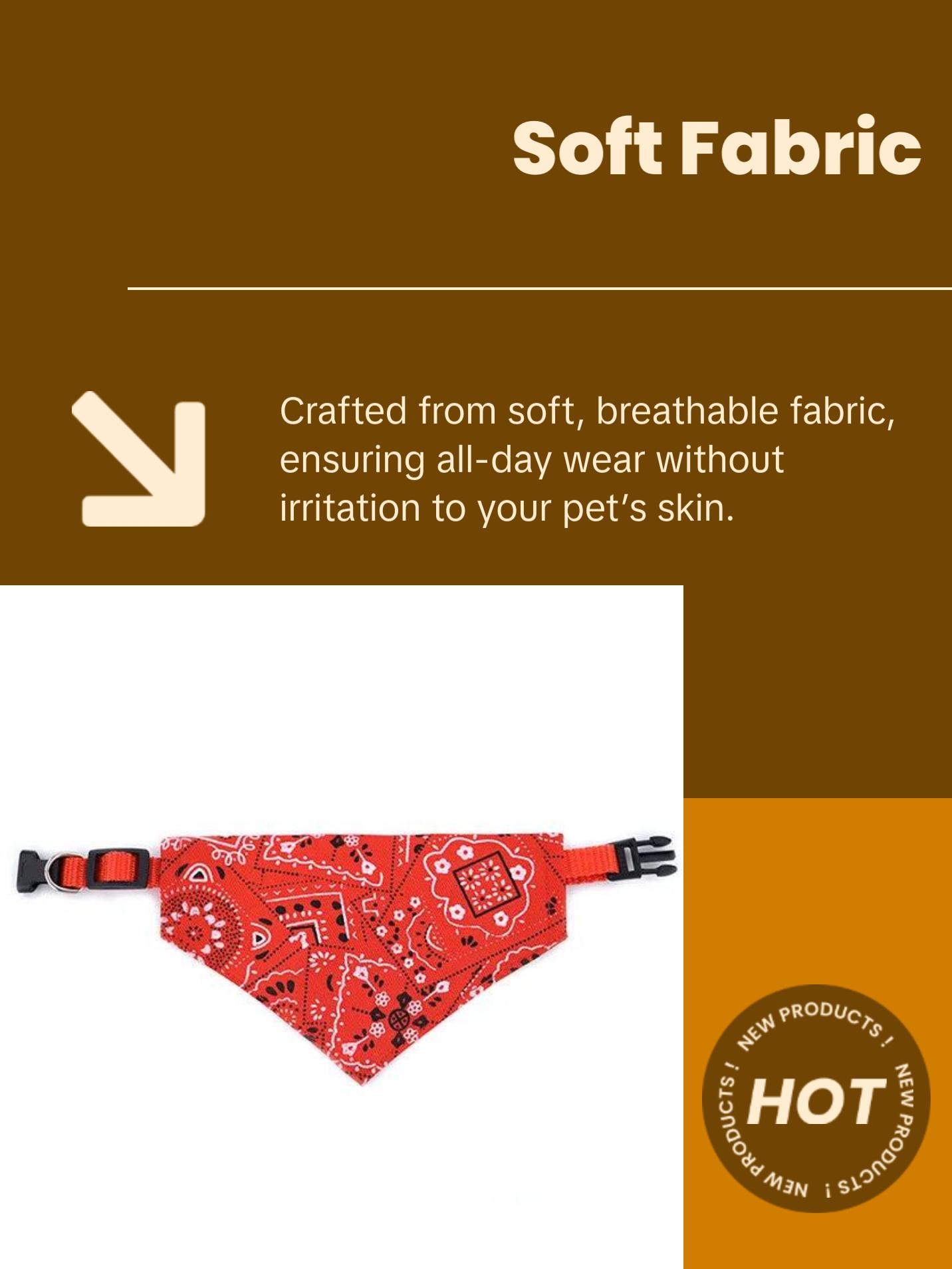 Collar Neck Bandana Scarf