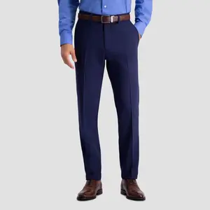 Haggar H26 Men's Mid Rise Slim Fit Full Suit Pants Lightweight