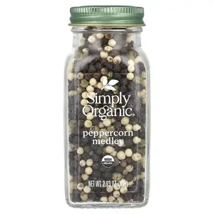 Simply Organic Peppercorn Medley, 2.93 oz (83 g)