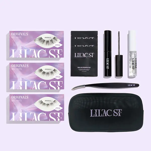 Lilac St. DIY Lash Cluster Eternal Kit | 30 Individual Natural Lash Clusters | Waterproof Longwear Bond & Seal | Hybrid & Volume Styles | Salon Quality DIY Lash Extensions