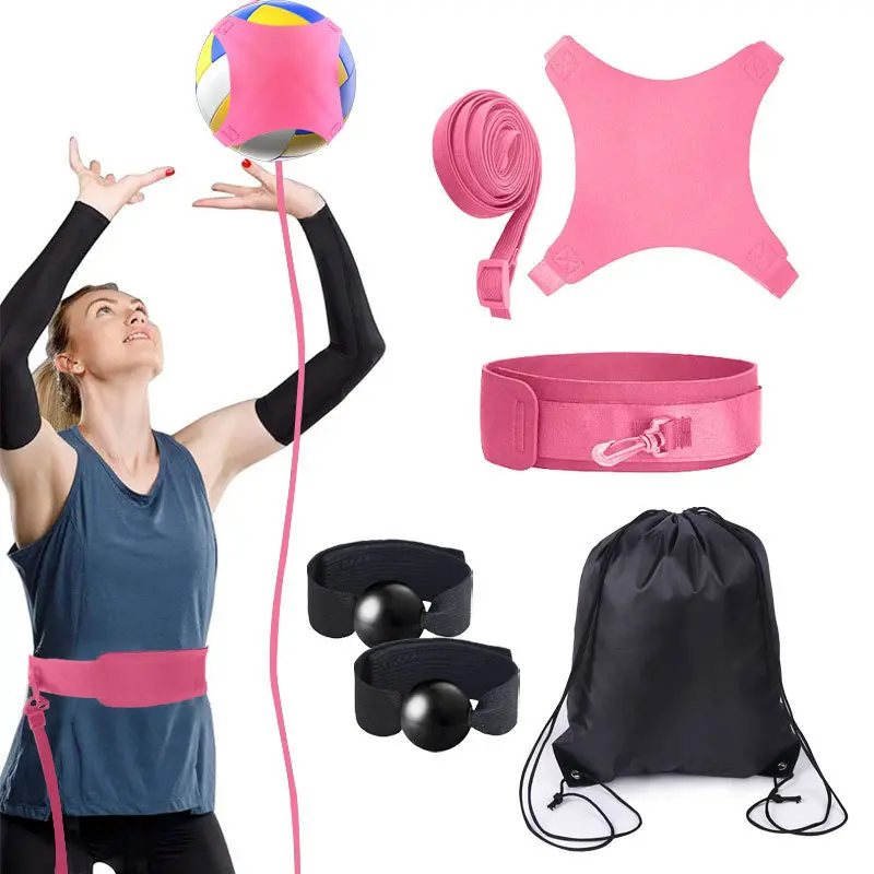 Volleyball Training Rebounder Set - Solo Training Aid for Serve Skill Boost, Enhance Skills, Beginner to Pro Use, Children & Teen Gift for Sportsgear, Enhance Volleyball Skills