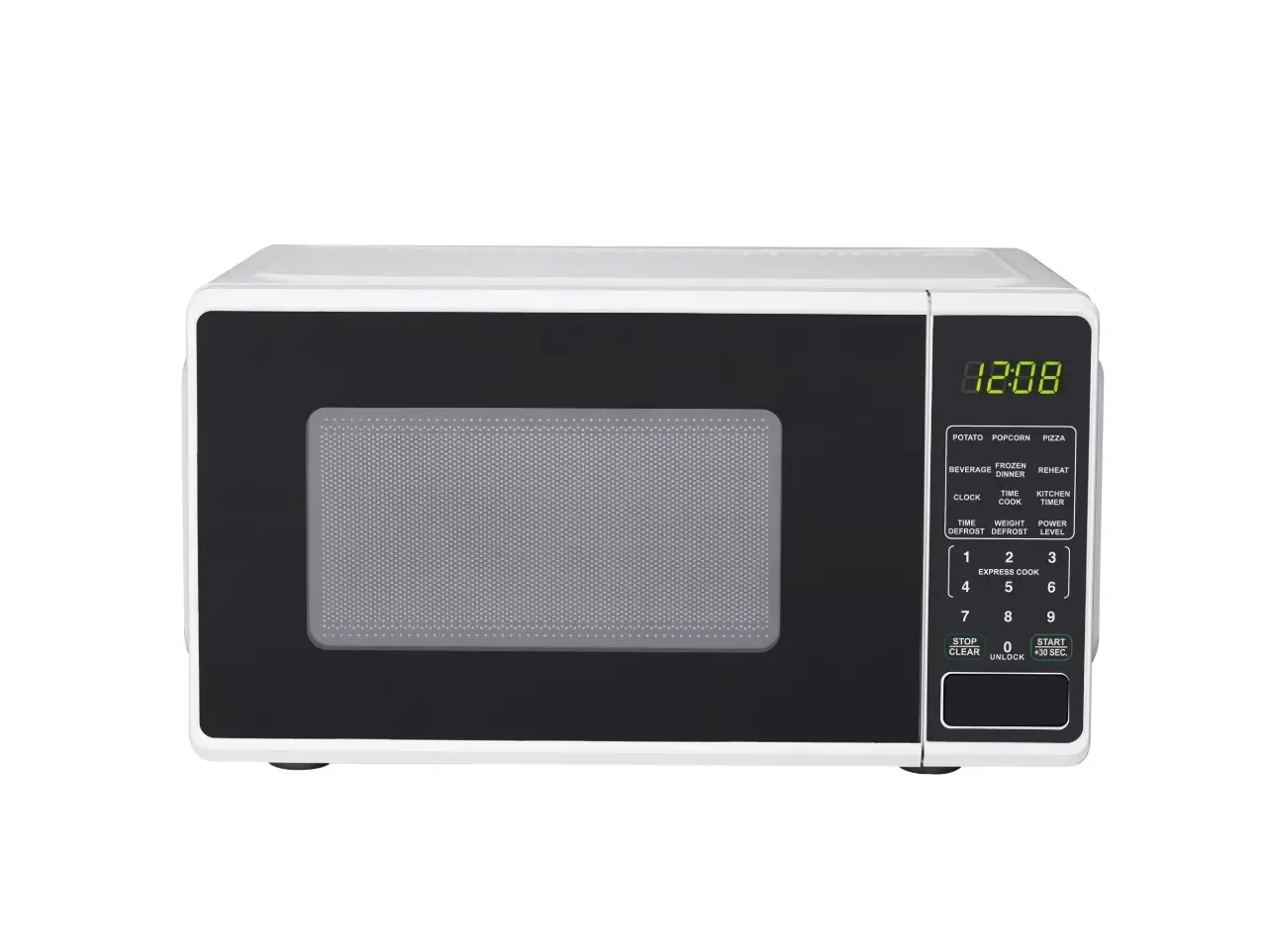 Countertop Microwave Oven 0.7 Cu Ft 700 Watts White Countertop Microwave Oven 0.7 Cu Ft 700 Watts White