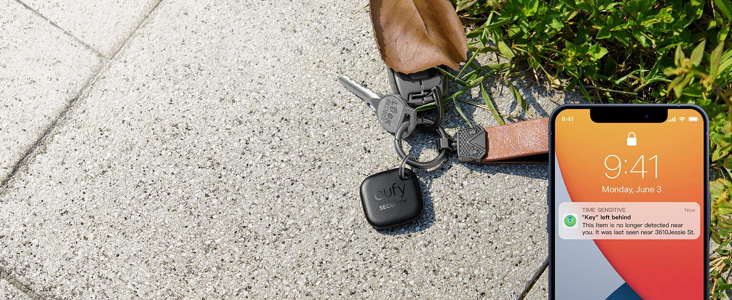 eufy Security by Anker SmartTrack Link (Black, 1-Pack), Android not Supported, Works with Apple Find My (iOS only), Key Finder, Bluetooth Tracker for Earbuds and Luggage, Phone Finder, Water Resistant eufy Security by Anker SmartTrack Link (Black, 1-Pack), Android not Supported, Works with Apple Find My (iOS only), Key Finder, Bluetooth Tracker for Earbuds and Luggage, Phone Finder, Water Resistant