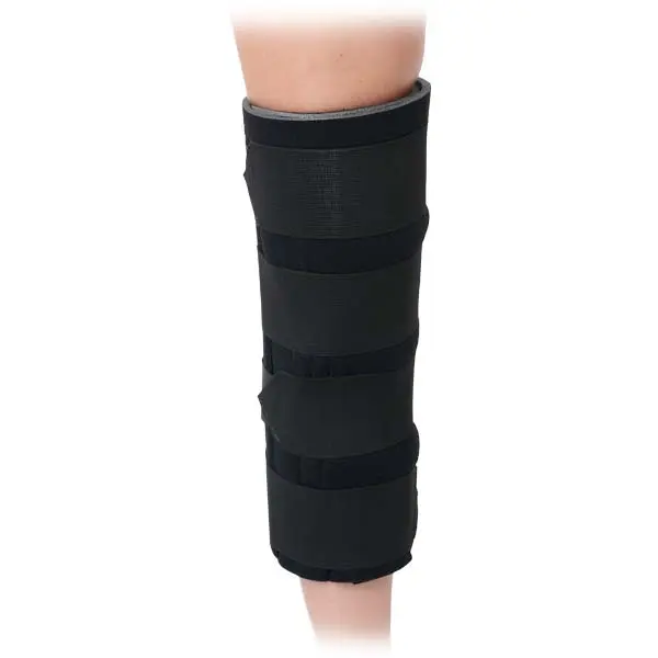 Advanced Orthopaedics 715 Quickie Knee Immobilizer Knee Brace - 20 In., Sturdy Construction, Tie Closure, Comfortable Fit, Solid Support, Elastic Design, Compression Straps, for Adults, Single Unit Individual