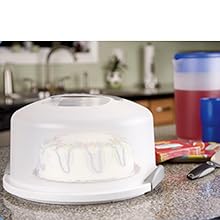 Extra Large Cake Carrier/Storage Container With Server - Holds up to 12 Inch 3-Layer Cake, Plate With Lid/Holder With Lid/Cover Clear Dome - Transports Pies or Other Desserts Bakeware Utensils Extra Large Cake Carrier/Storage Container With Server - Holds up to 12 Inch 3-Layer Cake, Plate With Lid/Holder With Lid/Cover Clear Dome - Transports Pies or Other Desserts Bakeware Utensils