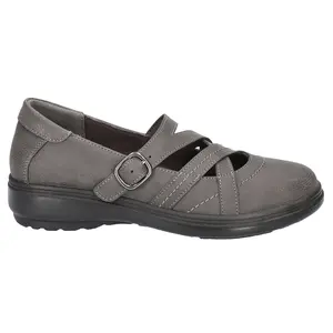Easy Street Womens Wise Mary Jane Flats Casual - Grey