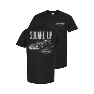 Chevy Squarebody T-Shirt, 'Square Up' & Classic C/K Series Truck Graphic, Chevrolet Heritage Graphic Shirt for Vintage Pickup Fans & Builders, Perfect Gift for Squarebody Owners or Truck Shows