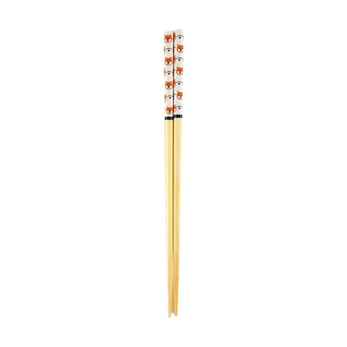 Cute Shiba Inu Japanese Lacquer Chopsticks - Adorable Cartoon Dining Utensils for Kids & Adults, 1 Pair