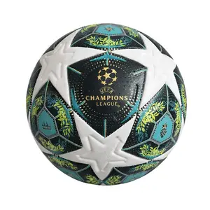 Size 5 PU soccer Ball – High Elasticity Indoor/Outdoor Football, Practice and Casual Play for Boys & Men creative birthday gift men boy youth training Professional Training Football