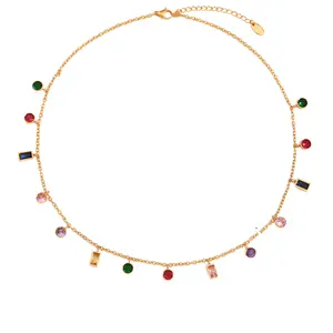 Love me not charm necklace