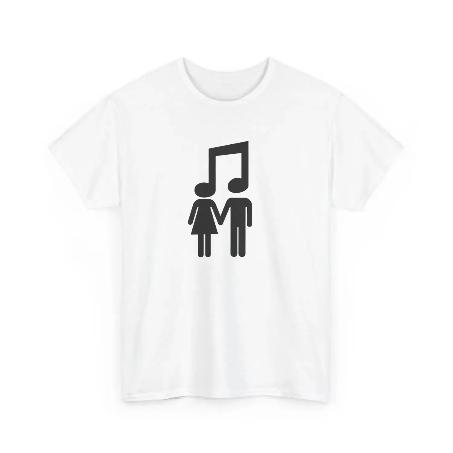 Music Connects People Unisex Heavy Cotton T Shirt Music Lover Gift Musical Shirt Music Apparel Concert T Shirt Artist T Shirt
