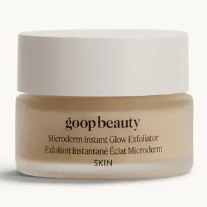 Microderm Instant Glow Exfoliator by goop beauty | 15ml | Microdermabrasion Scrub For Smooth Skin