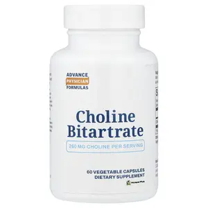Advance Physician Formulas Choline Bitartrate, 260 mg, 60 Vegetable Capsules